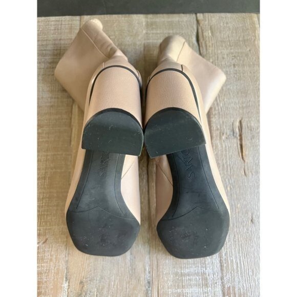 Sarto by Franco Sarto Binnie Leather Square Toe Booties Size 8 - Picture 7 of 9